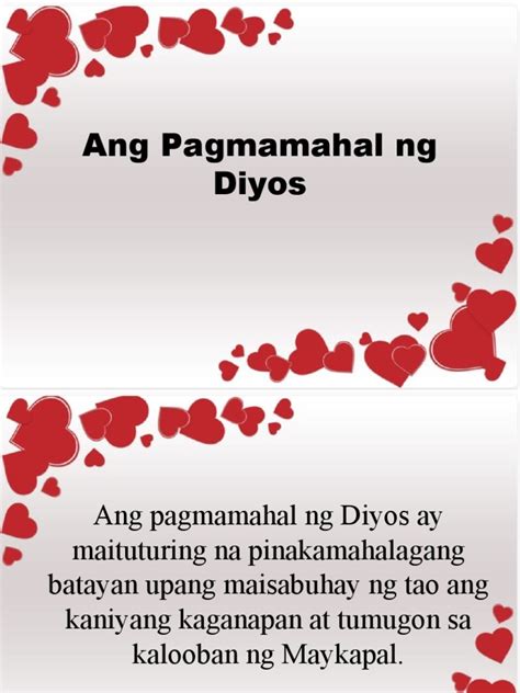 pagmamahal sa diyos poster|Ang Pagmamahal ng Diyos .